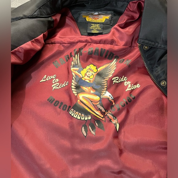 Harley Davidson women’s nylon jacket - Picture 12 of 12